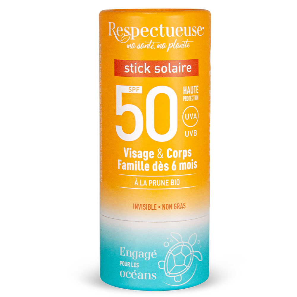 Respectueuse Stick solar SPF50 18g