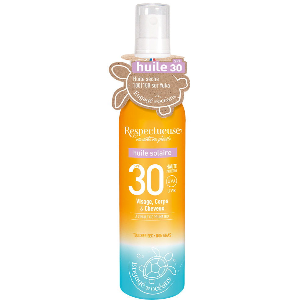 Respectueuse Aceite Solar SPF30 100 ml