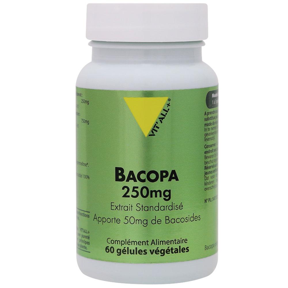 Vit'All+ Bacopa 250 mg 60 cápsulas vegetales