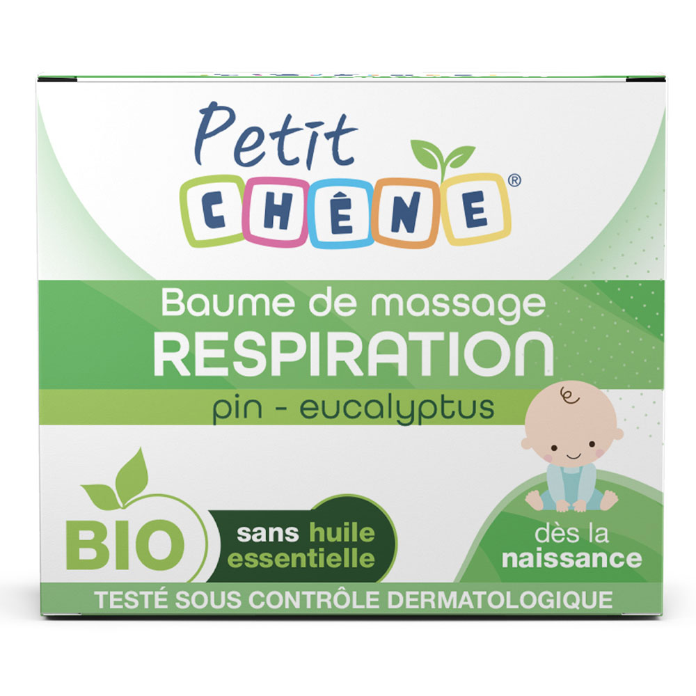 Petit Chêne Bálsamo de Masaje Respiratorio Bio 40 ml