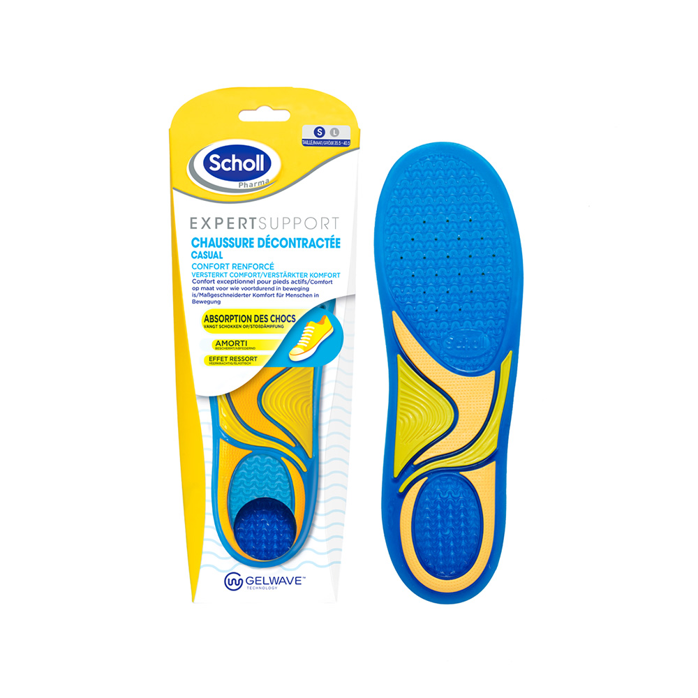 Scholl Expert Support Plantillas Confortables Zapatos Planos Casual 1 par