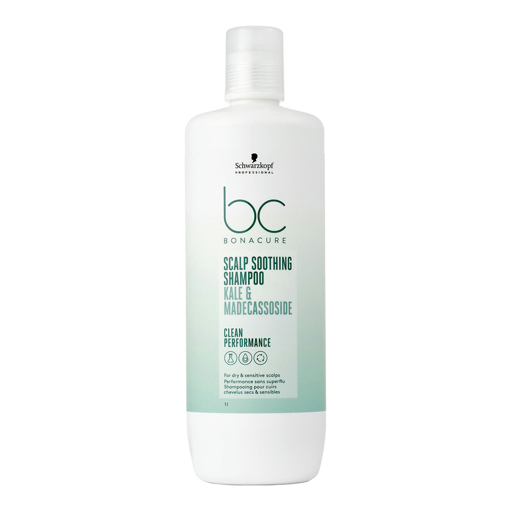Schwarzkopf Professional BC Bonacure Champú calmante para el cuero cabelludo Cuero cabelludo seco y sensible 1L