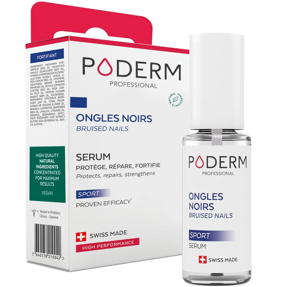 Poderm Suero fortificante uñas negras y traumatizadas 8 ml