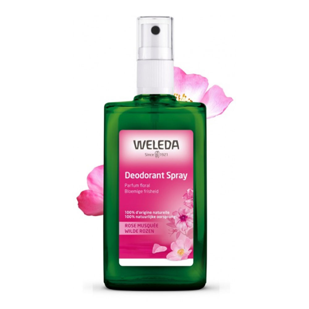 Weleda Rosa mosqueta y Té blanco Desodorante spray 100ml