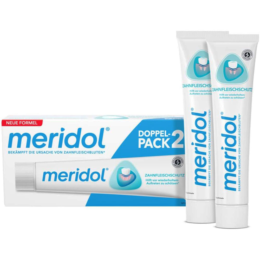 Meridol Dentífrico protección encías 2x75 ml