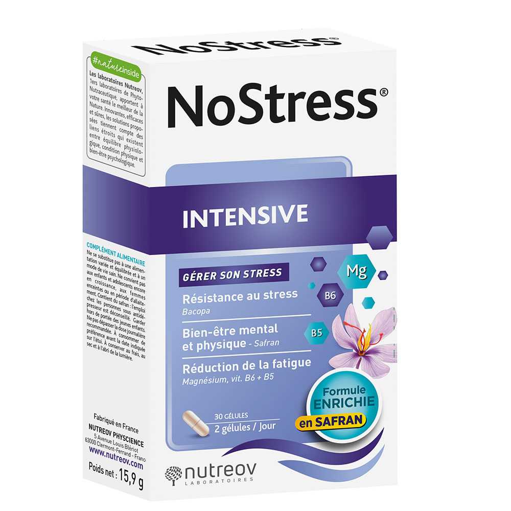 Nutreov No Stress intensivo 30 cápsulas