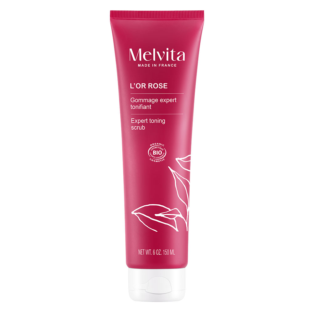 Melvita L'Or Rose Exfoliante experto tonificante bio 150 ml