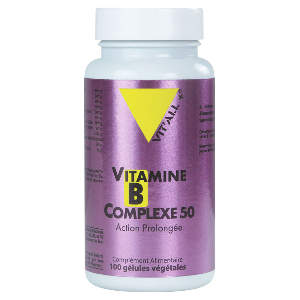 Vit'All+ Complejo B50 acción prolongada 100 comprimidos