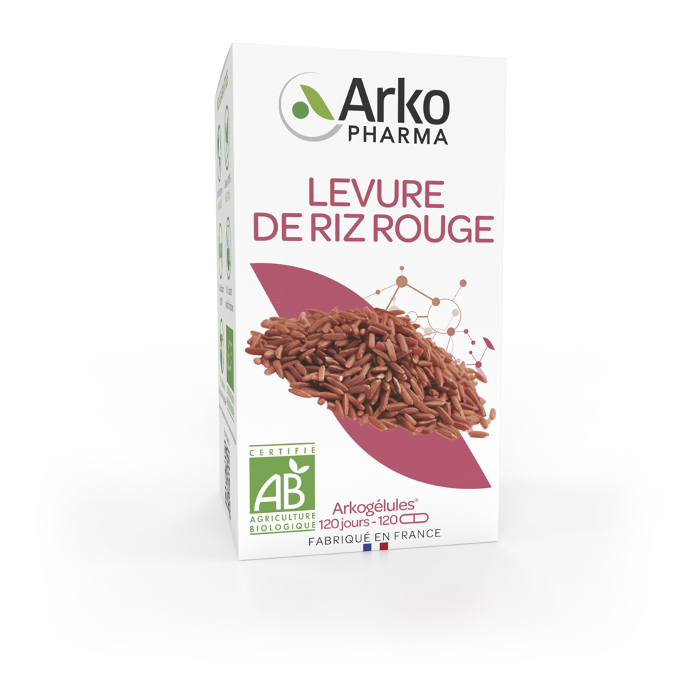 Arkopharma Arkocápsulas Levadura de arroz rojo bio 120 cápsulas
