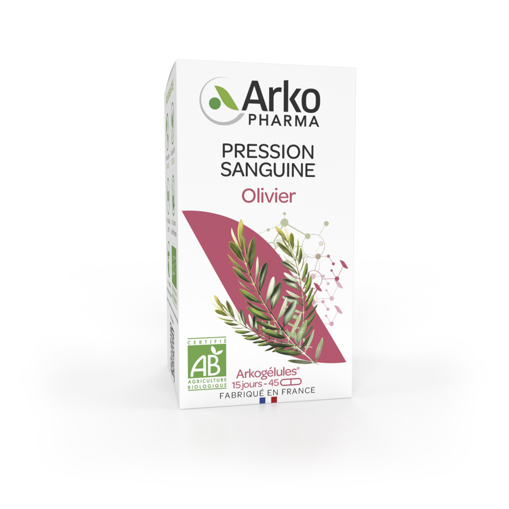 Arkopharma Arkocápsulas Olivier tensión arterial 45 cápsulas