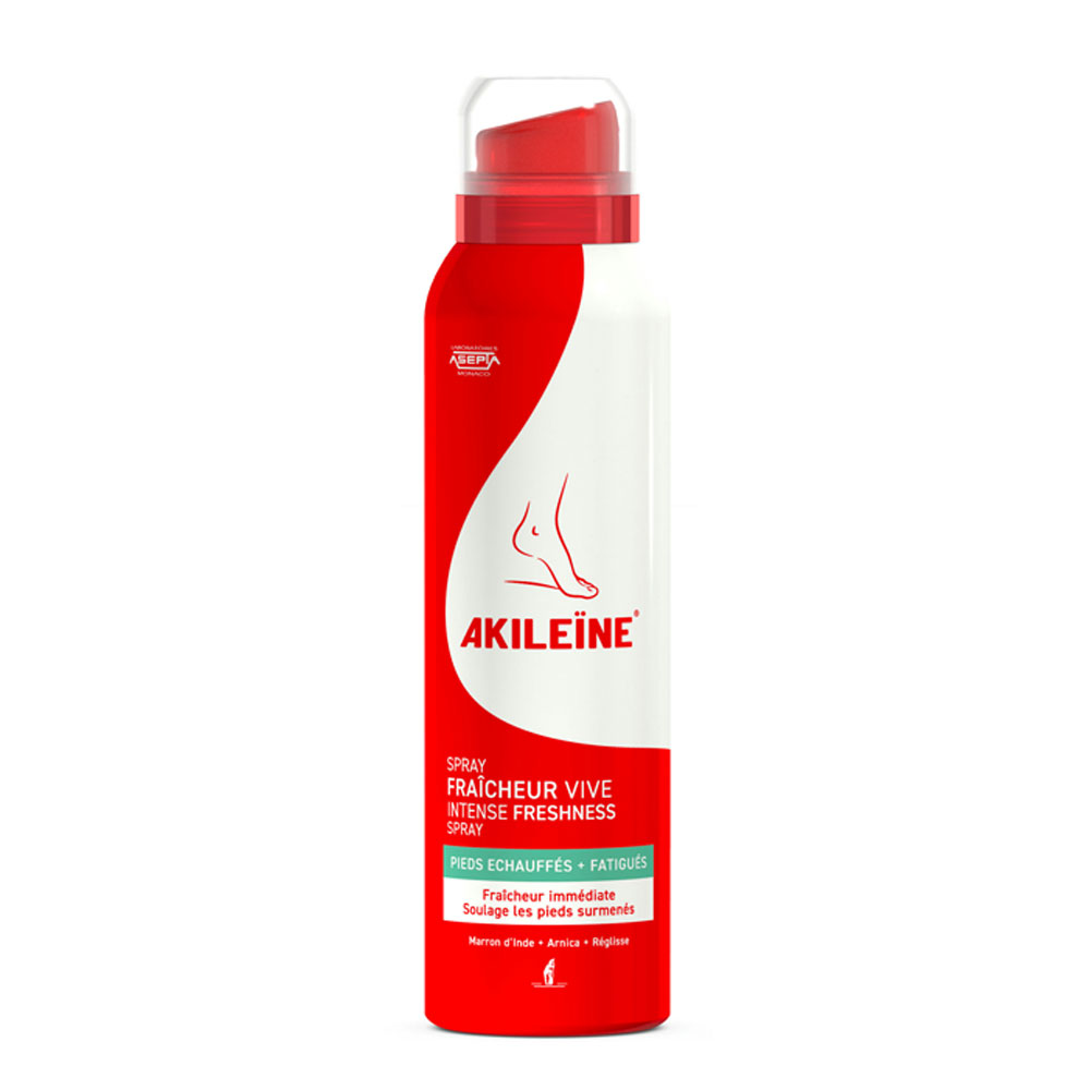 Asepta Akileine Spray Refrescante Para Los Pies 150ml
