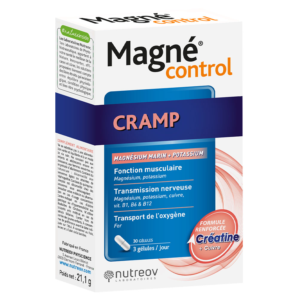 Nutreov Magnécontrol Calambre 30 cápsulas