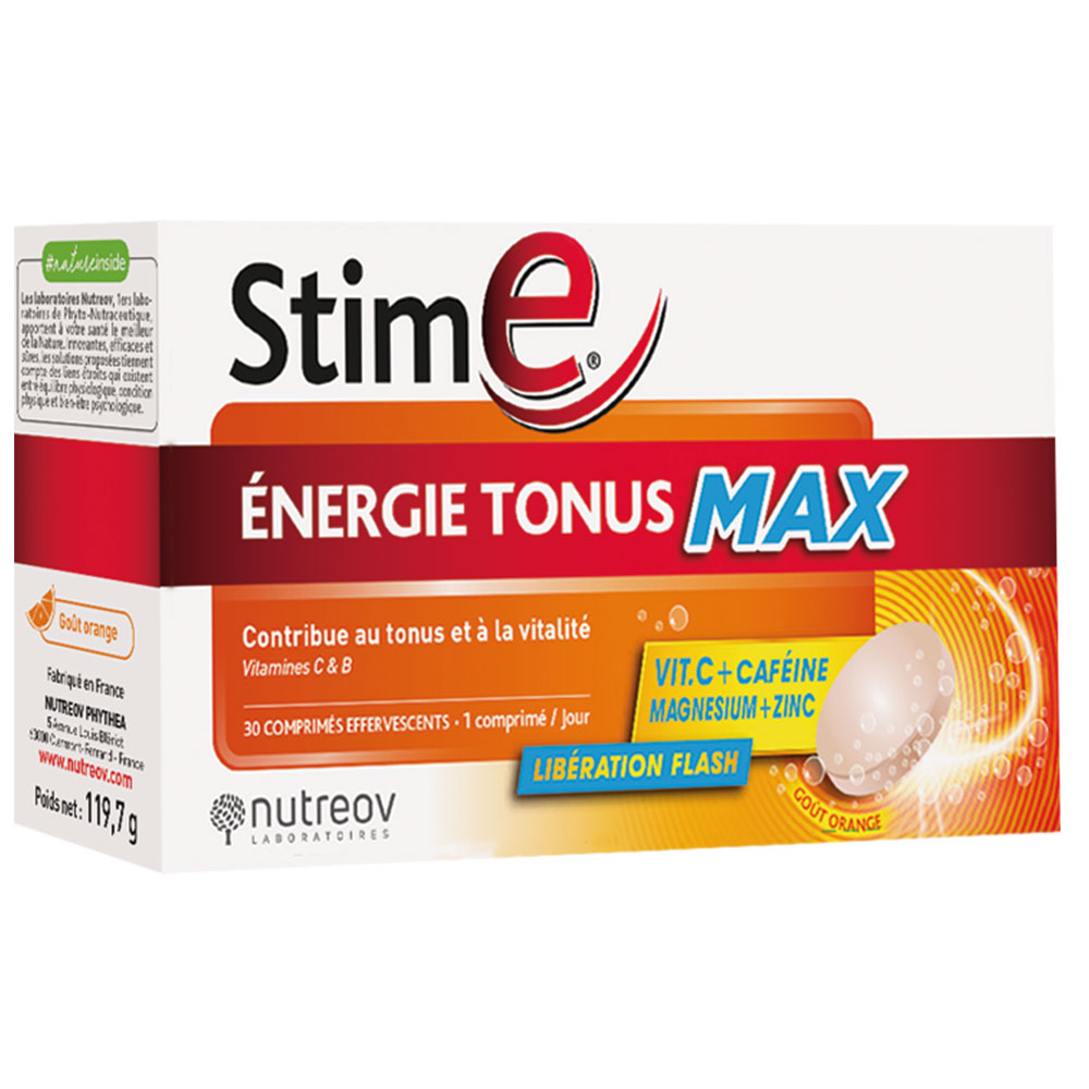 Nutreov Stim e Energía Tonus Max 30 comprimidos