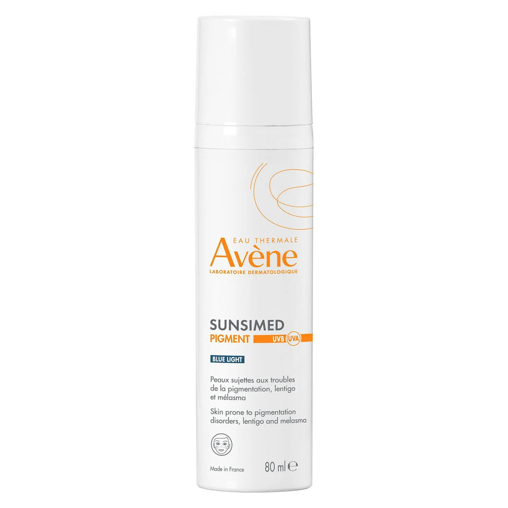 Avène Solar Sunsimed Pigment SPF50+ UVB UVA Luz Azul 80ml