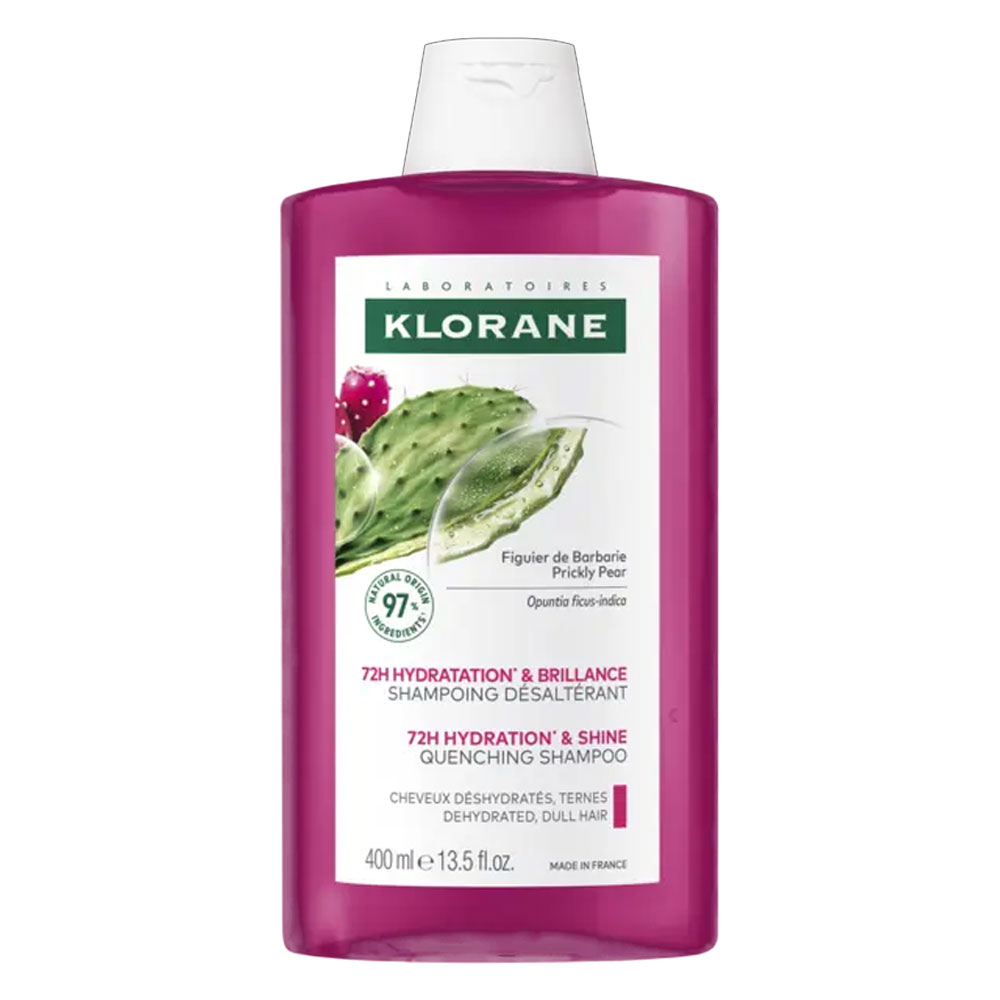 Klorane Higuera Champú 72h Hidratación y brillo 400 ml