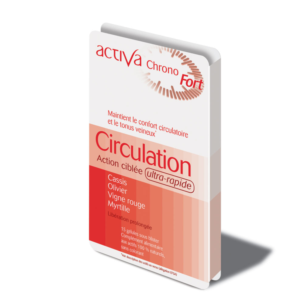 Activa Crono Fort Circulacion 15 Capsulas