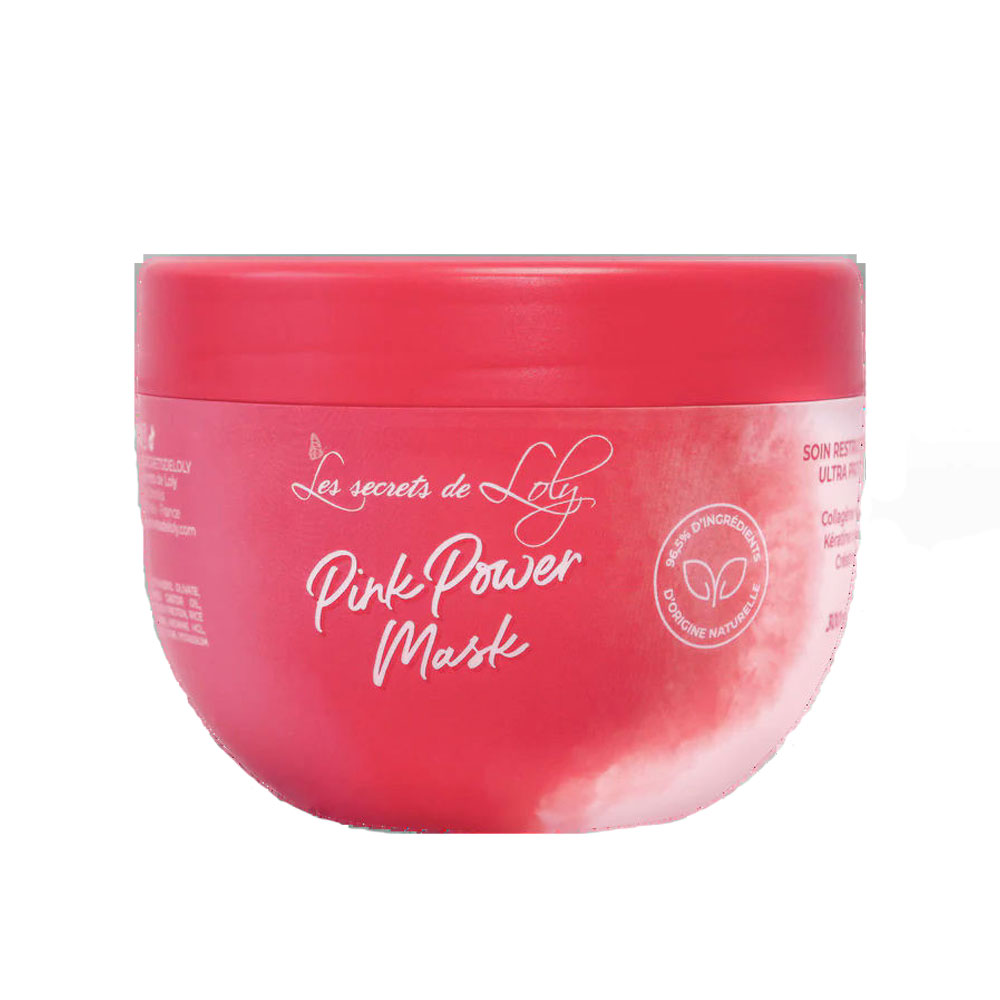Les Secrets de Loly Pink Power Mask Reestructurante 300 ml