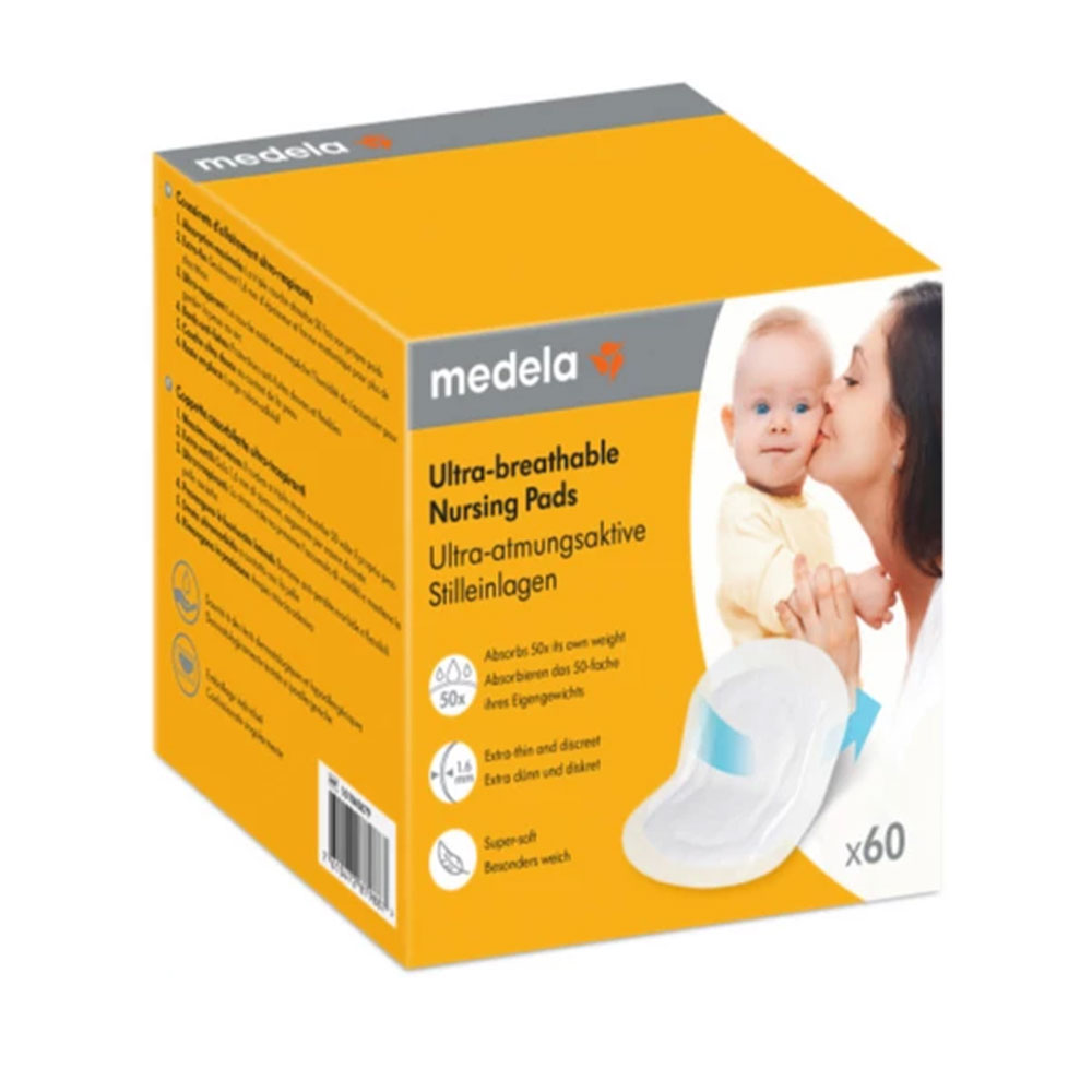 Medela Cojines de lactancia Respirables x60