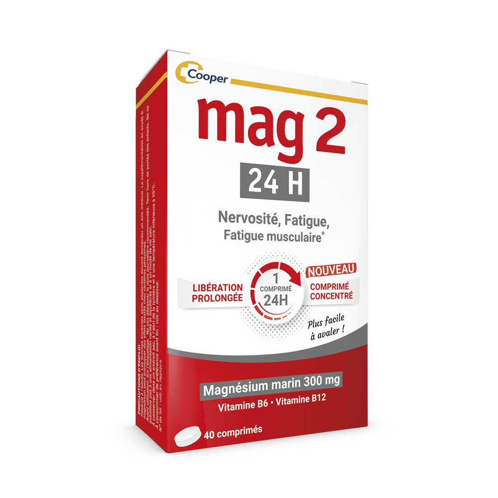 Mag 2 magnesio marino 24h 40 comprimidos