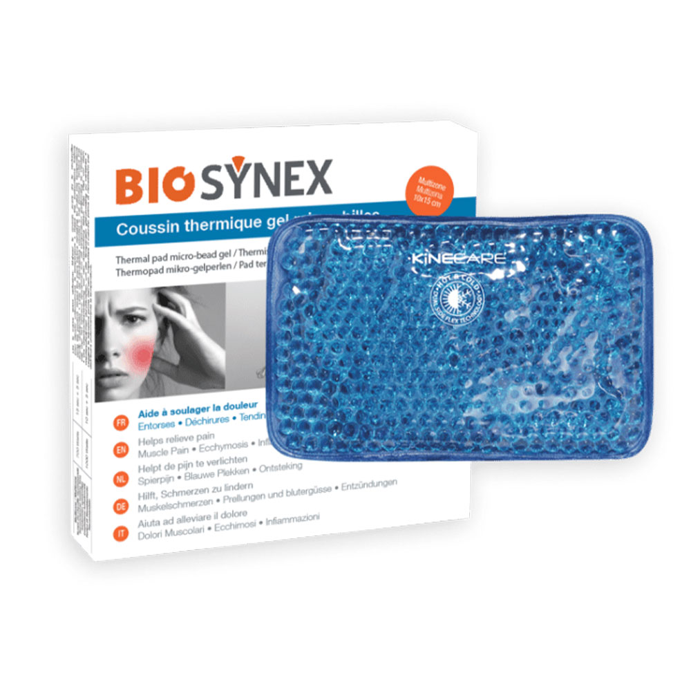 Biosynex Termoterapia Cojín Multi con Micro-Ball Gel 10x15cm