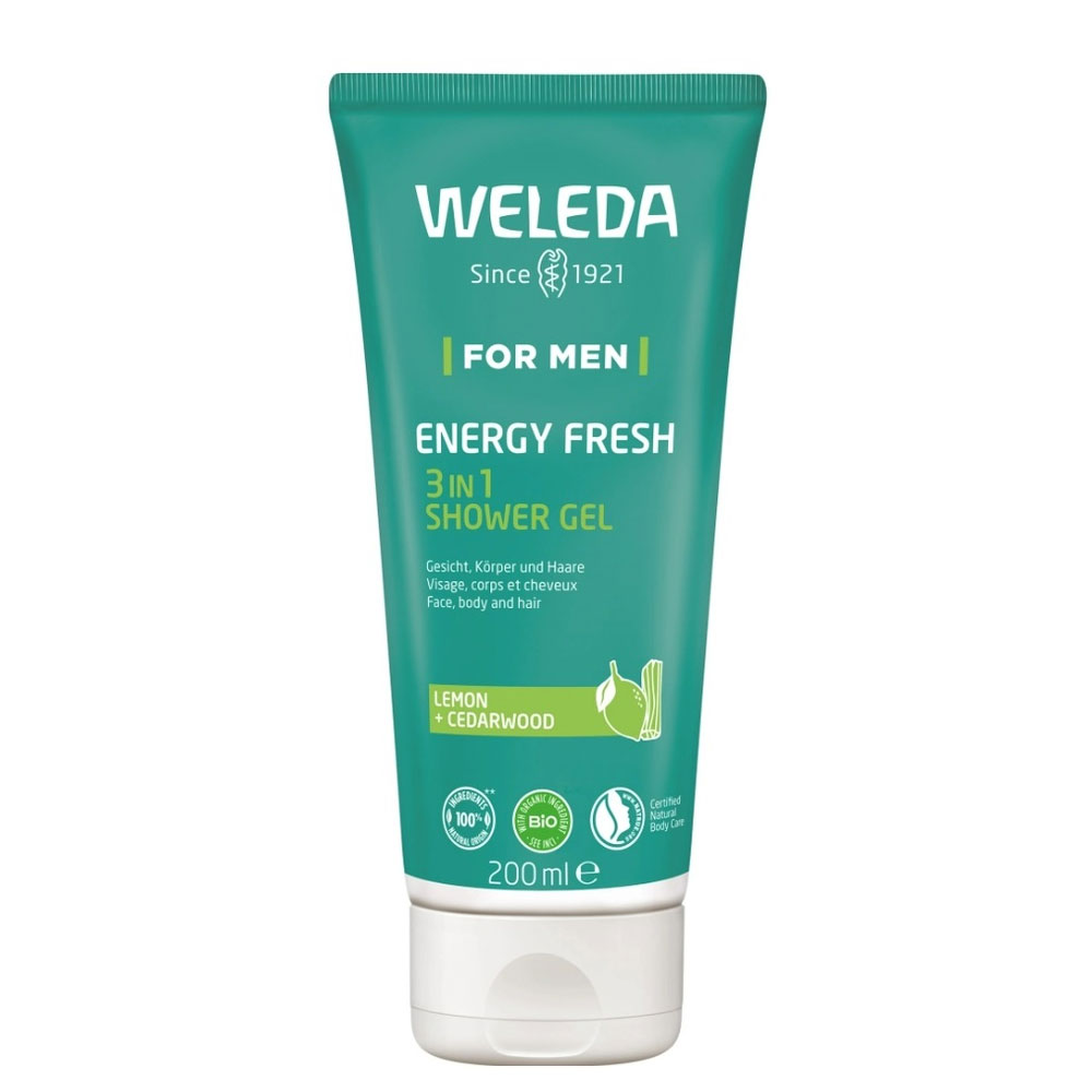 Weleda Hombre Gel ducha Energy Fresh 3en1 200 ml