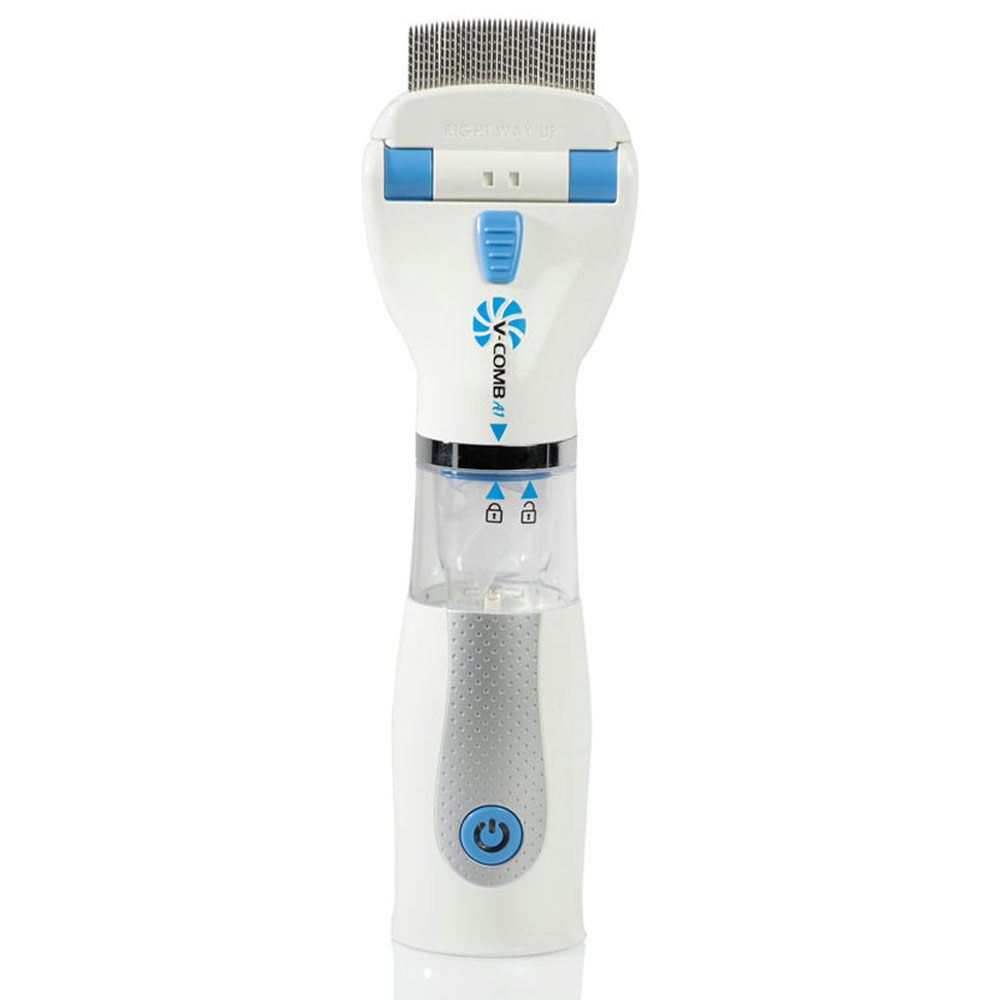 Aquaromat Aspirea Piojos Eléctrico Recargable Comb