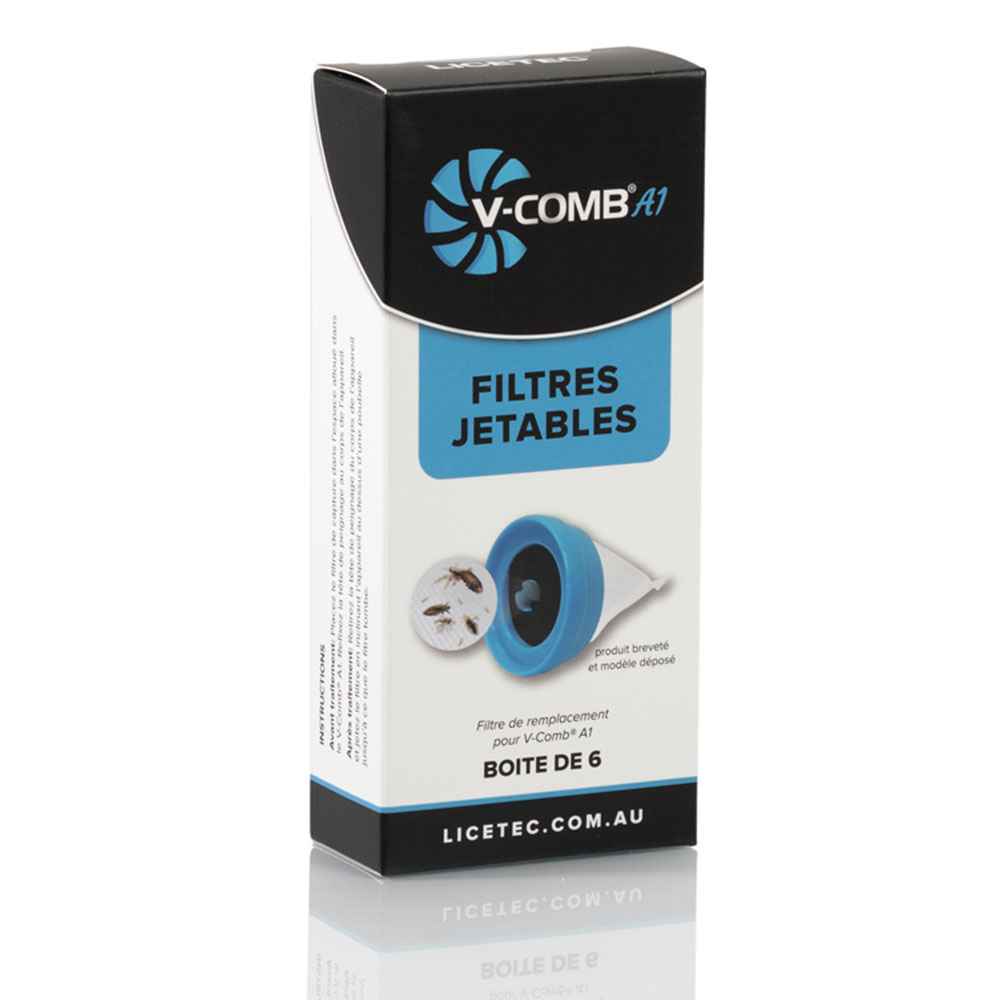 Aquaromat Recambio de filtro desechable X6 Comb