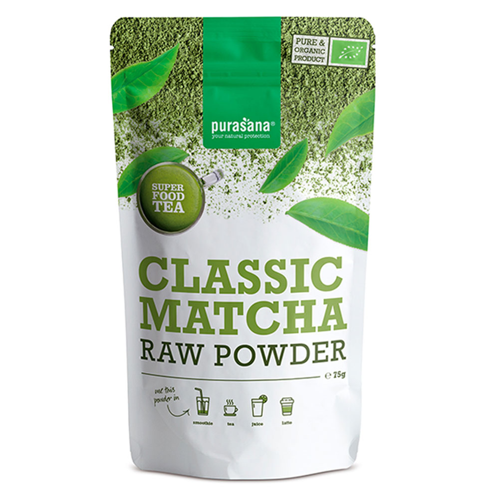 Purasana Super Food Matcha Classic ecológico en polvo 75g