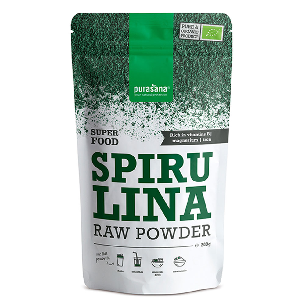 Purasana Polvo De Espirulina Bio 200 g