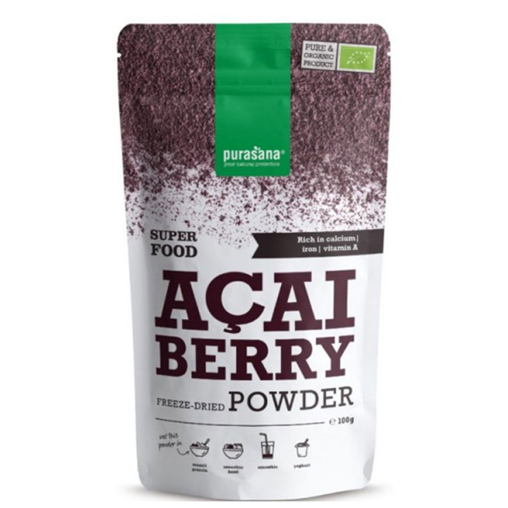 Purasana Bayas de açai en polvo 100 g