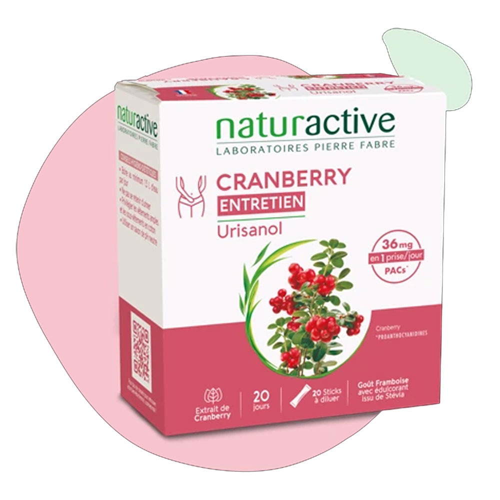Naturactive Urisanol mantenimiento arándano rojo 20 sticks