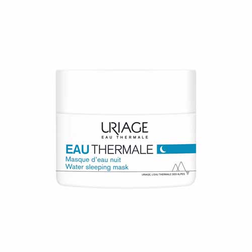 Uriage Agua termal e hidratación Mascarilla de agua noche para pieles deshidratadas 50ml