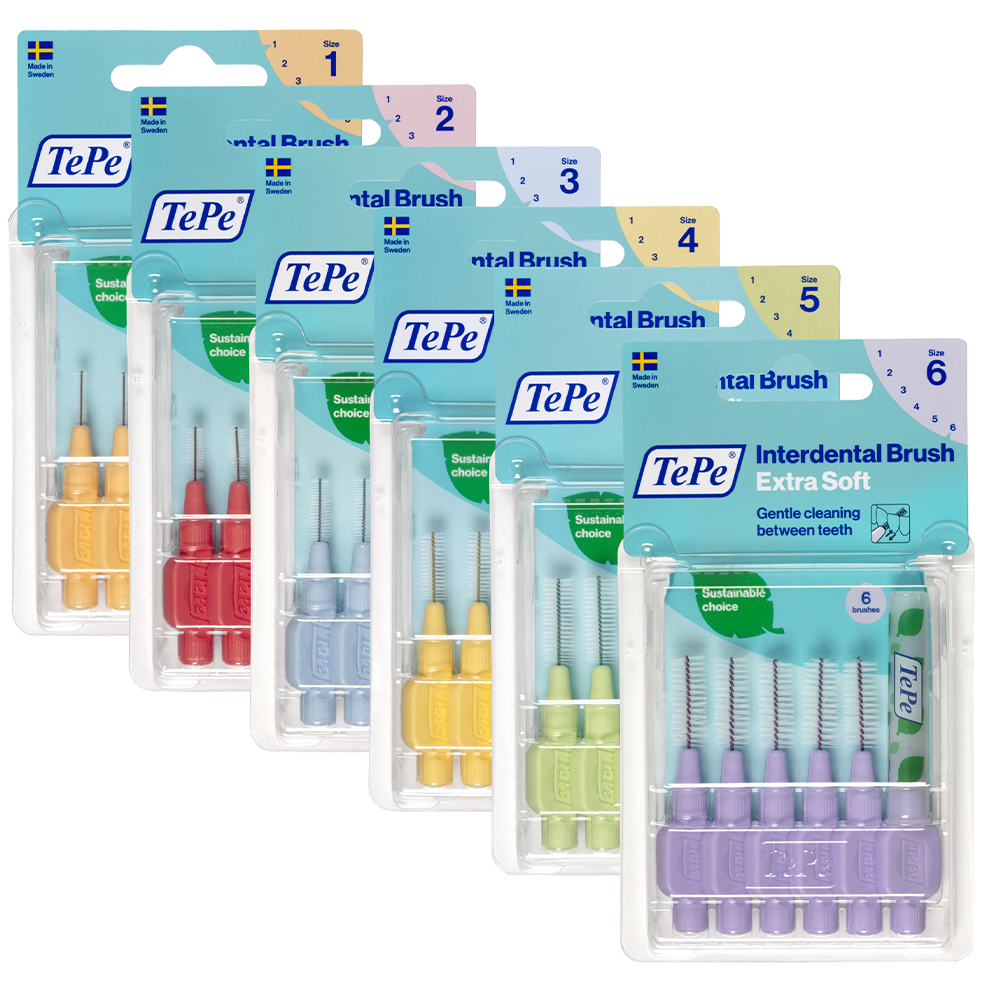 TePe Cepillos interdentales extra suaves 2 x 6 unidades