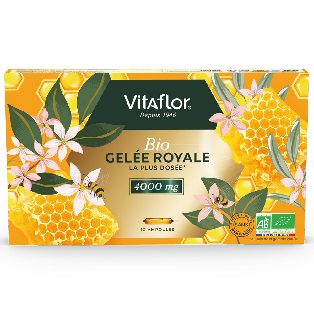 Vitaflor Gel Real Bio 4000mg 10 ampollas