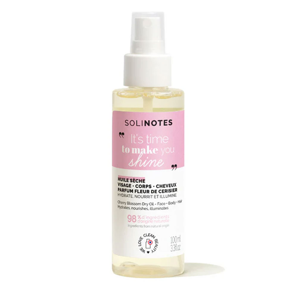 Solinotes Aceite seco de Flor de cerezo 100 ml