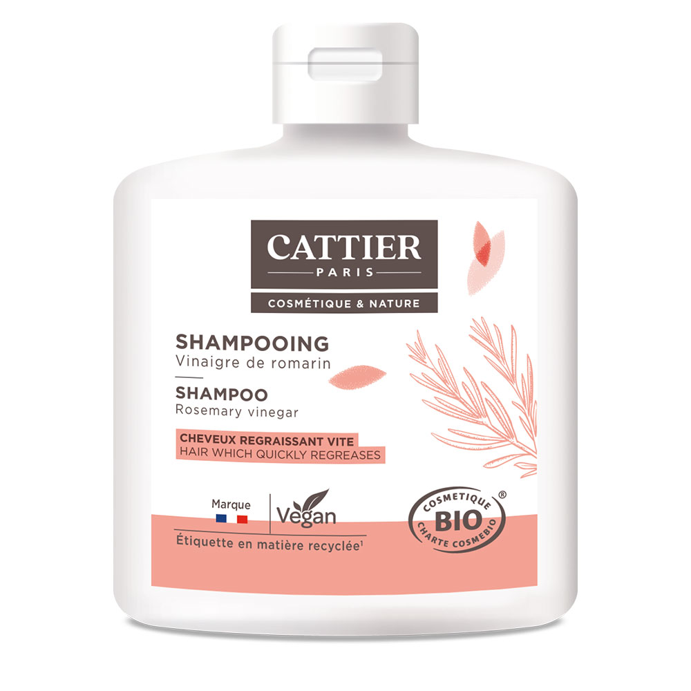 Cattier Champú Cabello graso vinagre de romero nio 250ml