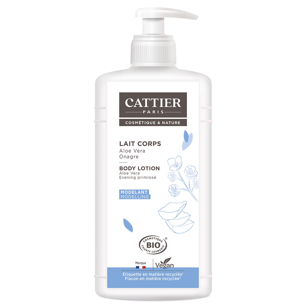 Cattier Loción Corporal de Aloe Vera y Onagra Bio 500 ml