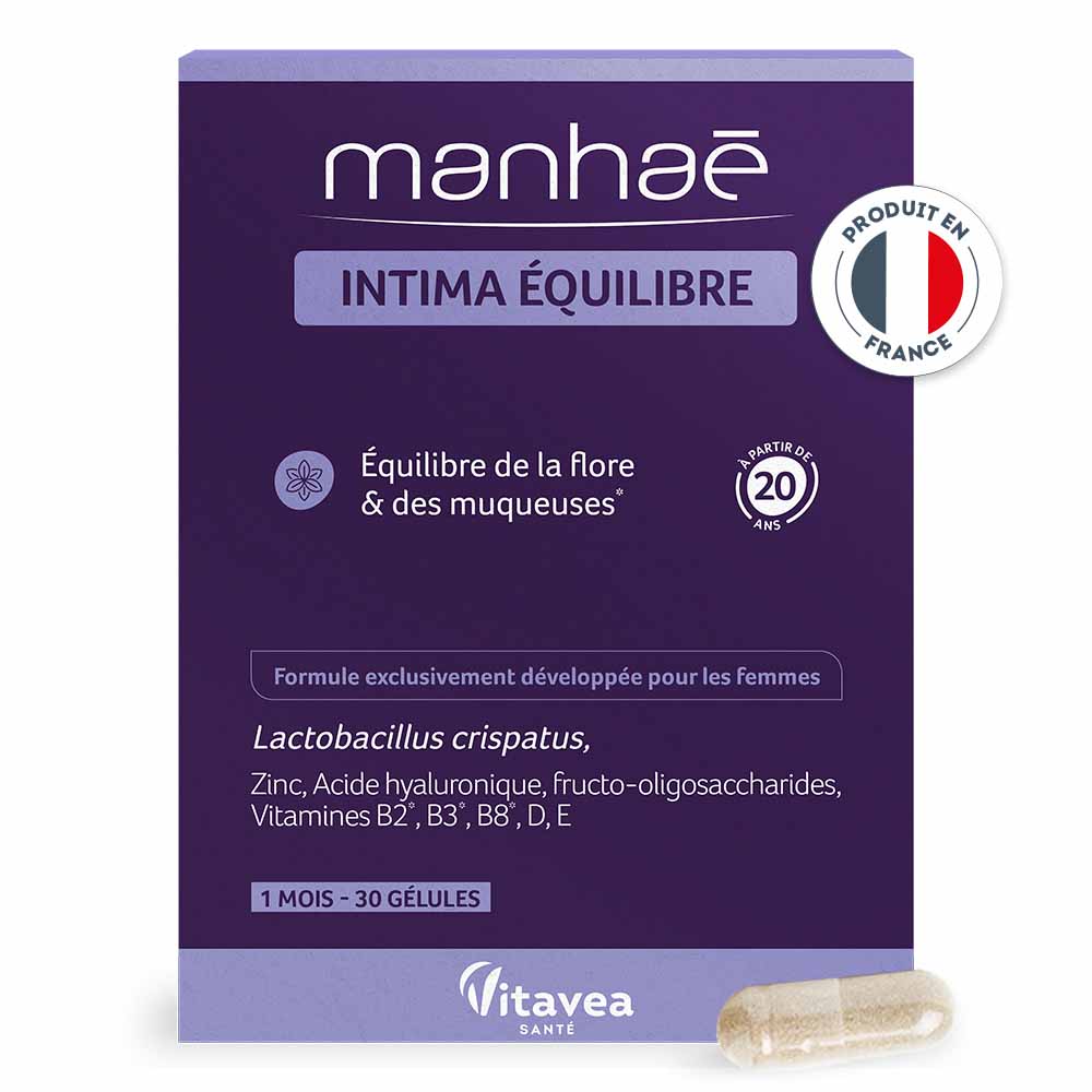 Manhaé Equilibrio íntimo 30 cápsulas
