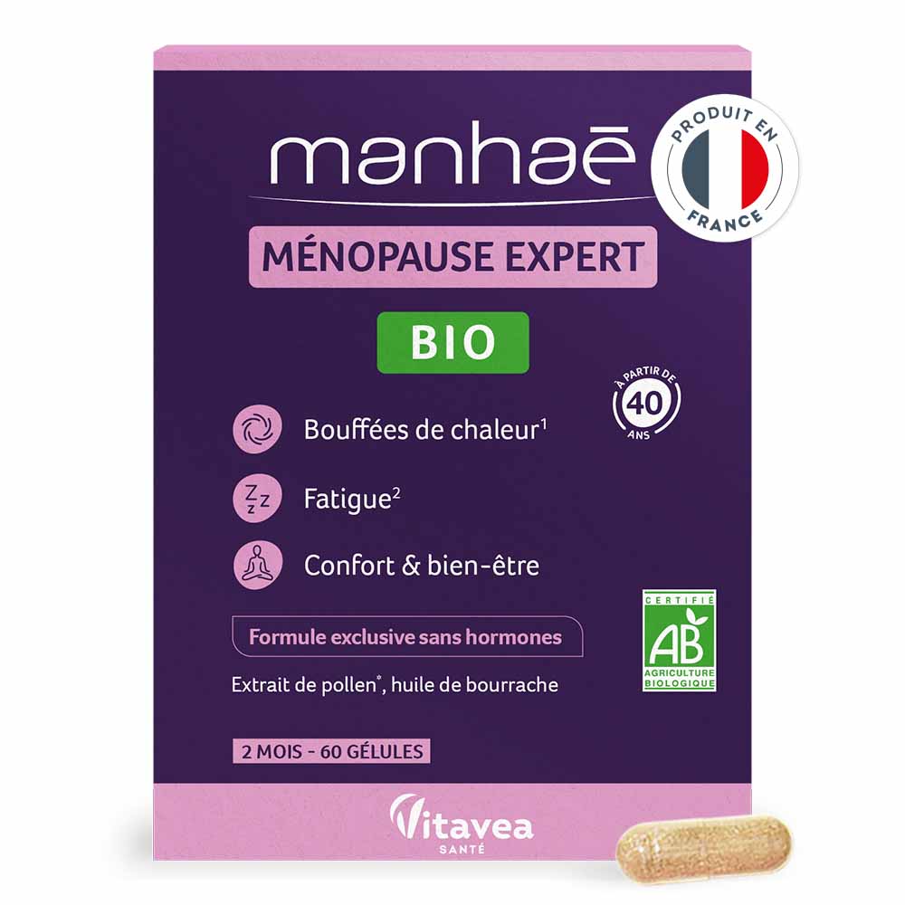 Manhaé Menopausia orgánica 60 cápsulas