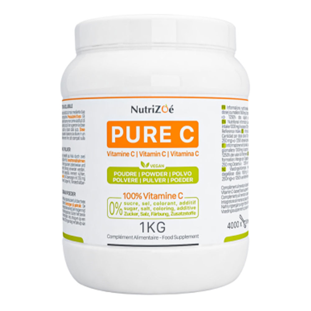 NutriZoé Vitamina C pura al 100% 1 kg
