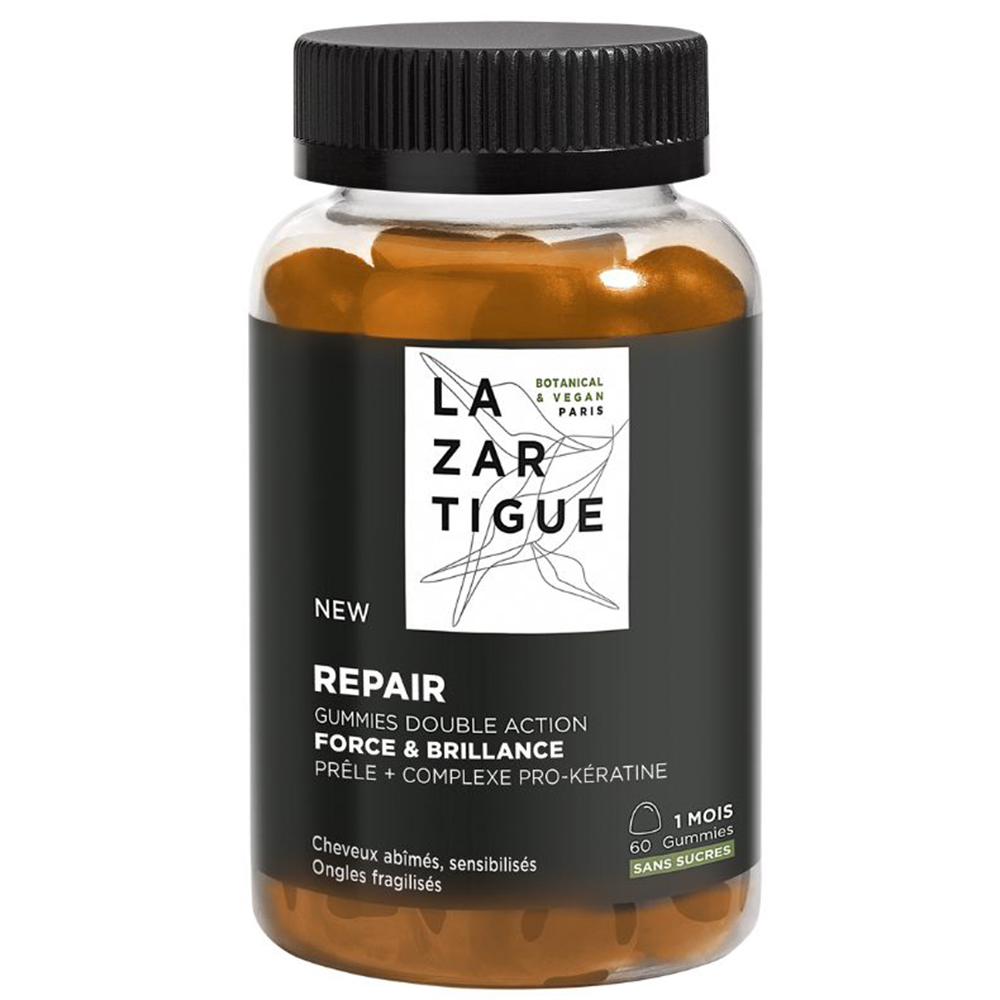 Lazartigue Repair Fuerza y brillo 60 gominolas