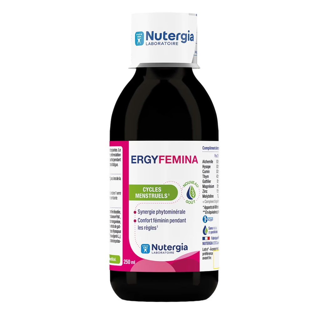Nutergia Ergyfemina ciclo menstrual 250 ml