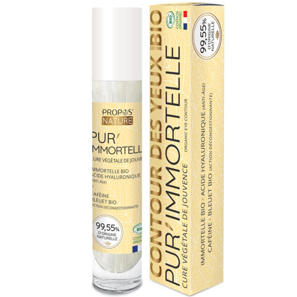 Propos'Nature Pur'Immortelle Contorno de ojos Bio 15 ml