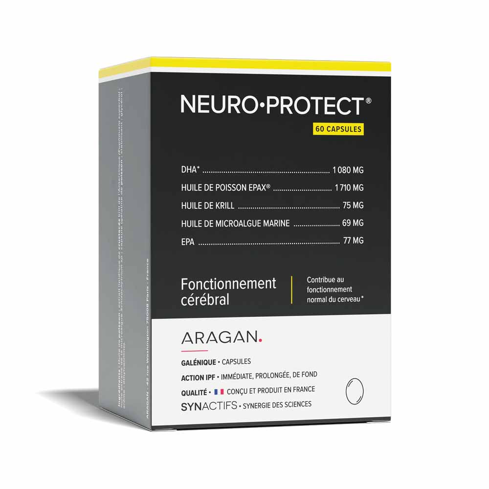 Aragan Synactifs Protect Función cerebral 60 cápsulas