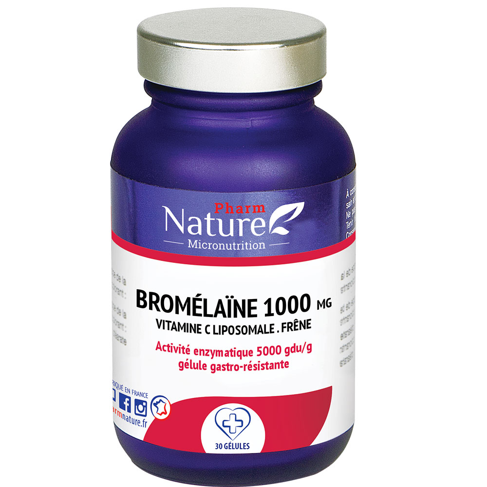 Kersiens Bromelina 1000 MG 30 cápsulas