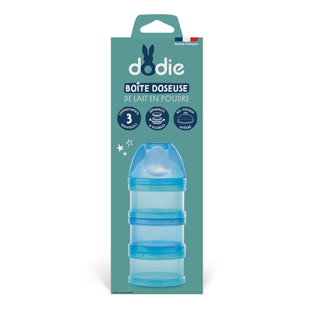 Dodie Caja Dosificadora Para La Leche 3 Compartiments