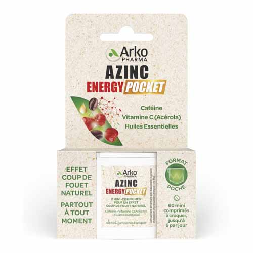 Arkopharma Azinc Energy pocket 60 Mini-tabletas