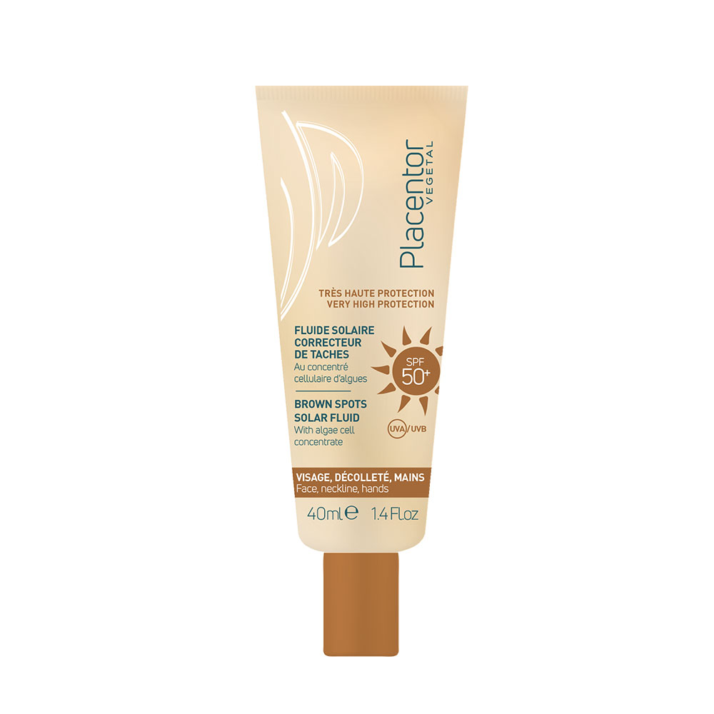 Placentor Végétal Fluido corrector de manchas solares SPF 50 40 ml