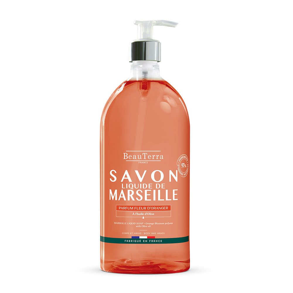 Beauterra Jabon De Marsella Cuerpo Y Manos 1l