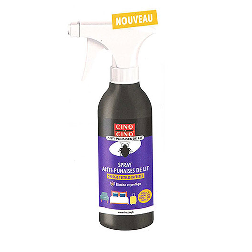 Cinq Sur Cinq Spray antiinsectos textiles especiales infestados 250 ml